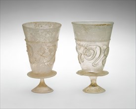 Goblet with Applied Decoration, Iran, 11th-early 12th century.