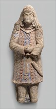 Standing Figure with Jeweled Headdress, Iran, 12th-early 13th century.