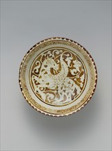 Luster Bowl with Winged Horse, Iran, late 12th century.