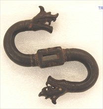 Dragon Hook, Iran or Central Asia, 15th century. The dragon head, a motif of power and protection