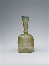 Bottle with Impressed Decorations, probably Iran, 10th-11th century.