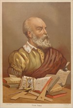 Petrus Ramus. From: La ciencia y sus hombres, 1879. Private Collection.