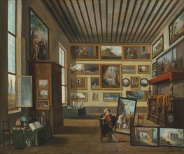 A collector's cabinet. Private Collection.