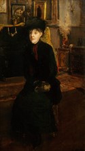 Portrait of Mary Cassatt (1844-1926), 1885. Found in the collection of Musée Carnavalet, Paris.