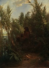 Pan in the Reed , 1856-1857. Found in the collection of Kunst Museum Winterthur.