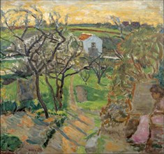 Spring sunset, 1909. Found in the collection of Johannesburg Art Gallery.