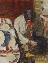 Marthe à la nappe blanche, 1926. Private Collection.