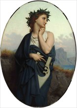 The Muse (Philomèle) , 1861. Private Collection.
