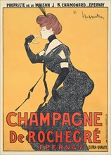 Champagne De Rochegré, 1900s. Private Collection.