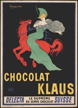 Chocolat Klaus , 1902. Private Collection.