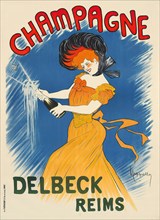 Champagne Delbeck , c. 1902. Private Collection.