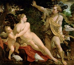 Venus and Adonis. Found in the collection of Art History Museum, Vienne.