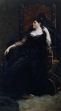 Portrait of the opera singer Gabrielle Krauss (1842-1906), 1883. Found in the collection of Musée Carnavalet, Paris.