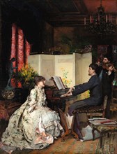 The Duet, 1883. Private Collection.