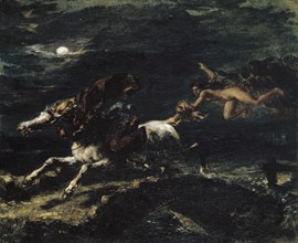 Tam O'Shanter Pursued by the Witches, 1849. Found in the collection of Art Museum Basel.