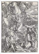 The Agony in the Garden, from the series "The Great Passion", c. 1496. Private Collection.