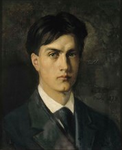 Self-Portrait, 1874. Found in the collection of Ateneum, Helsinki.