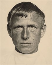 Portrait of the artist Otto Dix (1891-1969), ca 1933. Private Collection.