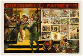 Cinématographe Pathé, 1906. Private Collection.
