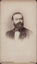 Portrait of the cellist and composer Friedrich Grützmacher (1832-1903), ca 1865. Private Collection.