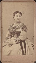 Portrait of the opera singer Carlotta Patti (1835-1889). Private Collection.