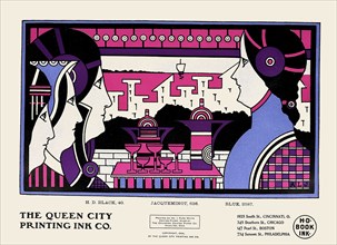 The Queen City Printing Ink, c. 1900-1910. Private Collection.