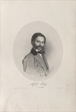 Portrait of the cellist and composer Alfredo Piatti (1822-1901) , 1858. Private Collection.