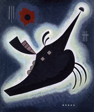Pointed Black , 1931. Found in the collection of Art Museum Basel.