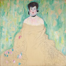 Portrait of Amalie Zuckerkandl , 1916-1918. Found in the collection of Österreichische Galerie Belvedere, Vienna.