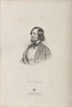 Portrait of the flutist and composer Giulio Briccialdi (1818-1881), before 1850. Private Collection.