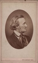 Portrait of the Composer Richard Wagner (1813-1883), c. 1875. Private Collection.