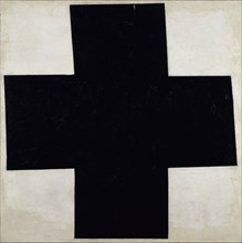 Black Cross (Croix noire), 1915. Found in the collection of Musée national d'art moderne, Centre Georges Pompidou, Paris.