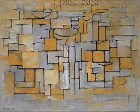 Painting No. II / Composition No. XV / Composition 4, 1913. Found in the collection of Stedelijk Museum, Amsterdam.