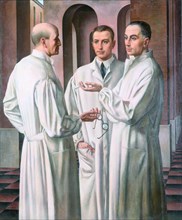 The Surgeons, 1926. Found in the collection of Musei Civici, Vicenza.