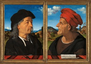 Portraits of Giuliano and Francesco Giamberti da Sangallo, 1482-1485 . Found in the collection of Rijksmuseum, Amsterdam.