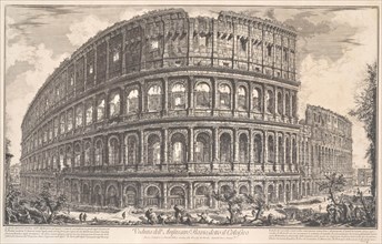 Veduta dell'Anfiteatro Flavio detto il Colosseo, 1757. Private Collection.