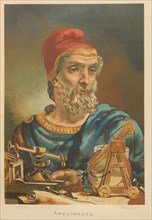 Archimedes of Syracuse. From: La ciencia y sus hombres, 1879. Private Collection.