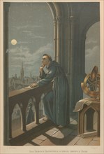 Roger Bacon. From: La ciencia y sus hombres, 1879. Private Collection.