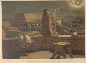Copernicus in Rome. From: La ciencia y sus hombres, 1879. Private Collection.