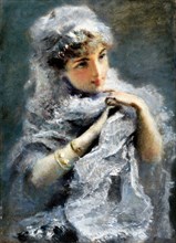 La giovinetta inglese, 1886. Private Collection.
