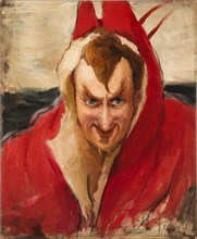 Grigory Grigoryevich Ge (1867-1942) as Mephistopheles. Private Collection.