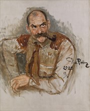Portrait of the artist Akseli Gallen-Kallela (1865-1931), 1920. Found in the collection of Ateneum, Helsinki.