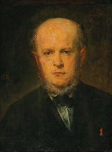 Portrait of Adolph Menzel (1815-1905), 1867. Private Collection.