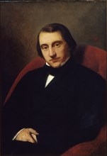 Portrait of Ernest Renan (1823-1892), 1860. Found in the collection of Musée de la Vie romantique, Paris.