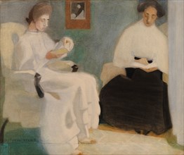 Girls Reading, 1907. Found in the collection of Ateneum, Helsinki.