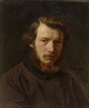 Self-Portrait at the age of 24, 1858. Private Collection.