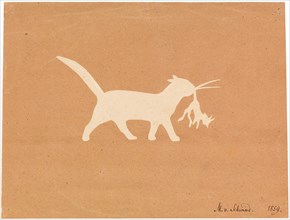 Cat ? little devil, 1859. Private Collection.