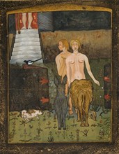 Adam and Eve, c.1895. Found in the collection of Ateneum, Helsinki.
