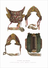 Saddle of Tsar Boris Godunov. From the Antiquities of the Russian State, 1849-1853. Private Collection.