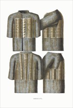Mail and plate armour. From the Antiquities of the Russian State, 1849-1853. Private Collection.